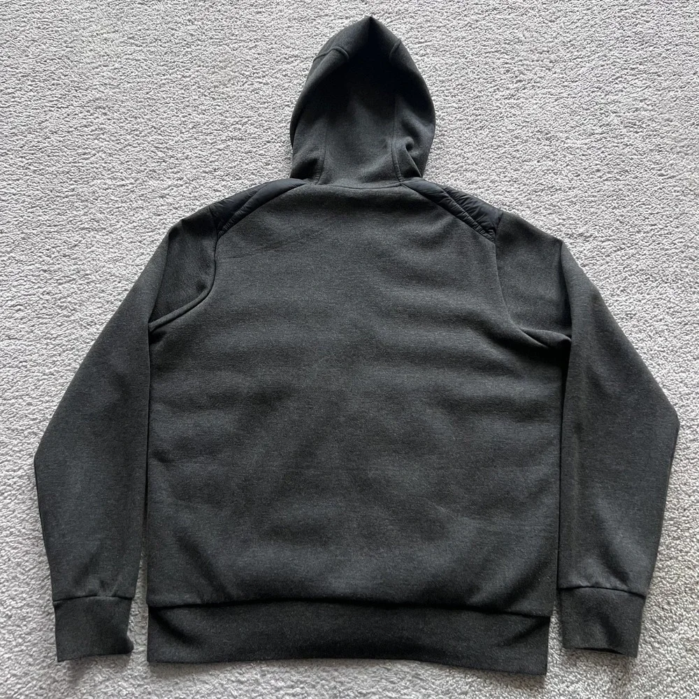 Polo Ralph Lauren Performance Puffer Jacket Mens L Black Hooded Down Hybrid